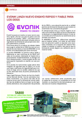 Evonik lanza nuevo ensayo rápido y fiable para los DDGS
