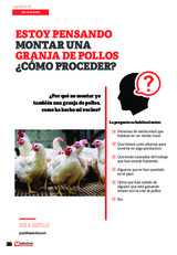 Especial INSTALACIONES AVICOLAS: Estoy pensando en montar una granja de pollos, ¿Cómo proceder?