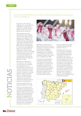 Detectado el primer caso en 2022 de influenza aviar en una granja avícola española