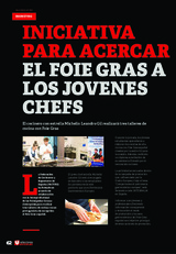 Iniciativa para acercar el foie gras a los jóvenes chefs