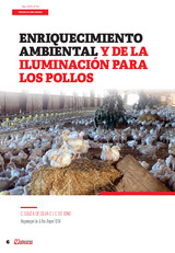 Enriquecimiento ambiental y de la iluminación para los pollos 