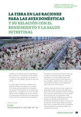 La fibra en las raciones para las aves domésticas y su relación con el rendimiento y la salud intestinal