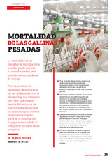 Mortalidad de las gallinas pesadas